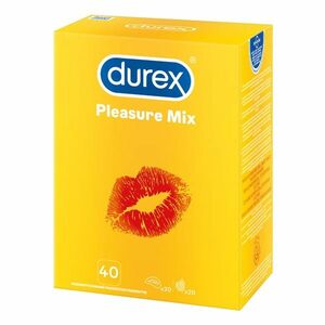 Durex Pleasure Mix kondomy 40 ks obraz