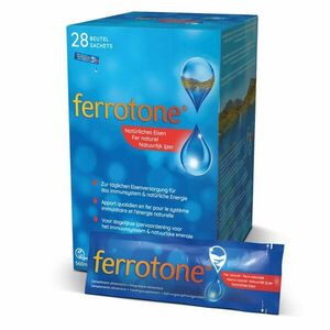 Ferrotone 100% přírodní zdroj železa sáčky 28x20 ml obraz