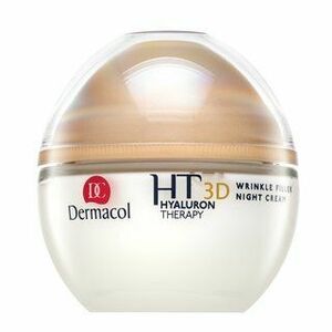 Dermacol Hyaluron Therapy 3D Wrinkle Filler Night Cream intenzivní noční sérum 50 ml obraz