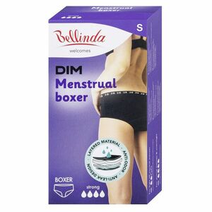BELLINDA Menstruační kalhotky boxerky Strong vel. S Černá 1 ks obraz