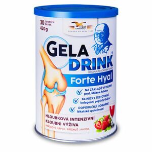 GELADRINK Forte Hyal nápoj jahoda 420 g obraz