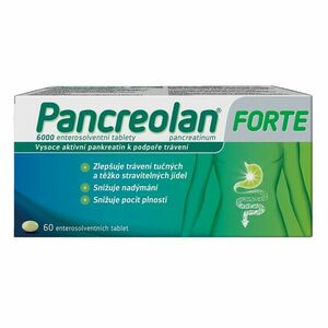 Pancreolan forte 6000U 60 tablet obraz