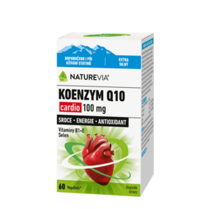 NATUREVIA Koenzym Q10 Cardio 100 mg 60 kapslí obraz
