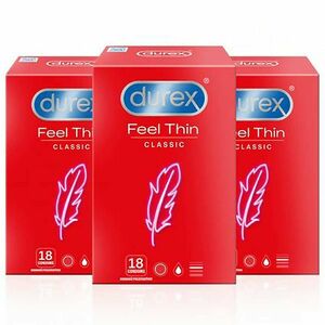 DUREX Feel thin classic kondomy pack 54 ks, poškozený obal obraz
