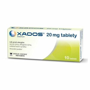 XADOS 20mg 10 tablet obraz