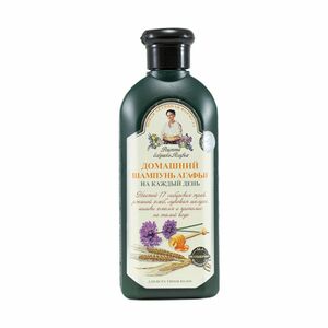 Domácí Agafiin šampon na každodenní použití pro všechny typy vlasů, zpevňující - Babička Agafia - 350 ml obraz