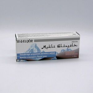 Krémový gel na jizvy a strie „Mumio Shilajit“ - 75 ml - Elixir obraz