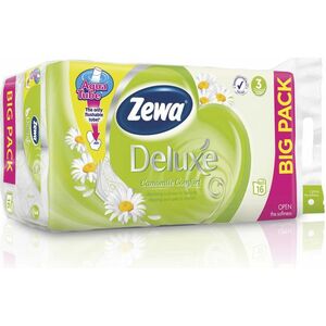 Zewa Deluxe Aquatube Camomile Comfort toaletný papier 16ks obraz