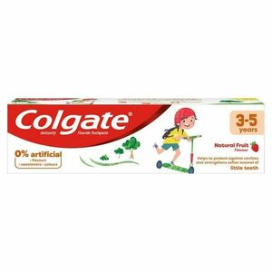 Colgate Natural Fruit zubná pasta 3-5 roky 50 ml obraz