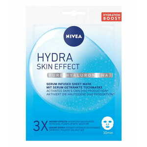 Nivea Hydratačná pleťová textilná maska Hydra Skin Effect Pure Hyaluron, 1 ks obraz