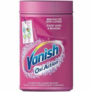 Vanish Oxi Action Pink prášok na škvrny 470g obraz