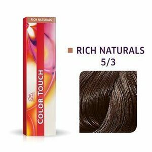 Wella Professionals Color Touch Rich Naturals profesionální demi-permanentní barva na vlasy s multi-dimenzionálním efektem 5/3 60 ml obraz