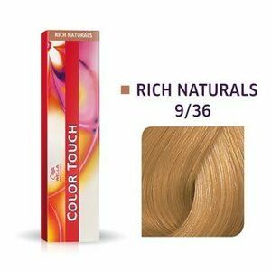 Wella Professionals Color Touch Rich Naturals profesionální demi-permanentní barva na vlasy s multi-dimenzionálním efektem 9/36 60 ml obraz