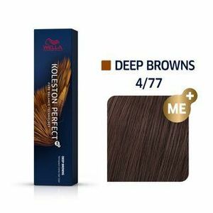 Wella Professionals Koleston Perfect Me+ Deep Browns profesionální permanentní barva na vlasy 4/77 60 ml obraz