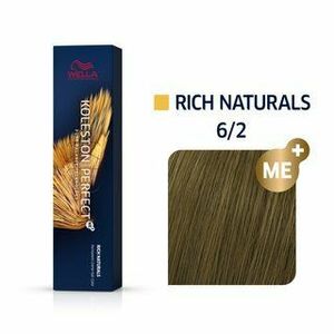 Wella Professionals Koleston Perfect Me+ Rich Naturals profesionální permanentní barva na vlasy 6/2 60 ml obraz