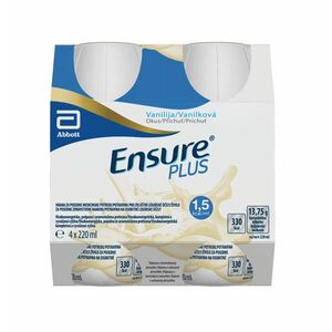 Ensure Plus příchuť vanilka 4x220 ml obraz