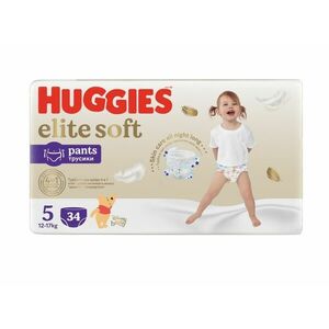 Huggies Elite Soft Pants 5 12–17 kg 34 ks obraz
