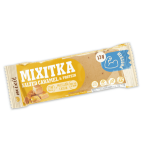 Mixit Mixitka Slaný karamel + Protein tyčinka 43 g obraz