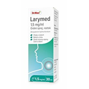 Dr. Max Larymed 1, 5 mg/ml orální sprej 30 ml obraz