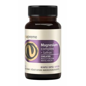 Nupreme Magnesium + šafrán chelát 60 kapslí obraz