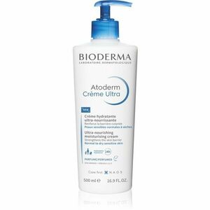 Bioderma Atoderm Créme Ultra vyživující tělový krém pro normální až suchou citlivou pokožku s parfemací 500 ml obraz
