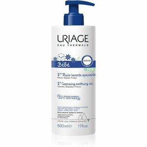 Uriage Bébé 1st Cleansing Soothing Oil zklidňující čisticí olej pro suchou až atopickou pokožku 500 ml obraz
