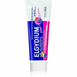 Elgydium Kids zubní pasta pro děti příchuť Grenadine (3-6) 50 ml obraz