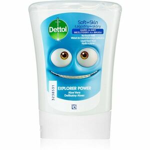 Dettol Soft on Skin Kids Explorer Power náplň do bezdotykového dávkovače mýdla 250 ml obraz