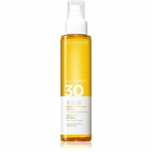 Clarins Sun Care Oil Mist suchý olej na vlasy i tělo SPF 30 150 ml obraz