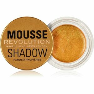 Makeup Revolution Mousse oční stíny odstín Gold 4 g obraz