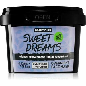 Beauty Jar Sweet Dreams noční pleťová maska pro rozjasnění a hydrataci 120 ml obraz