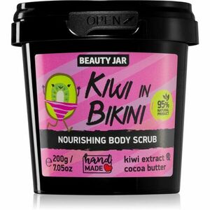 Beauty Jar Kiwi In Bikini vyživující tělový peeling 200 g obraz
