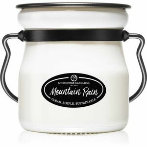 Milkhouse Candle Co. Creamery Mountain Rain vonná svíčka Cream Jar 142 g obraz