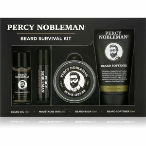 Percy Nobleman Beard Survival Kit sada (na vousy) obraz