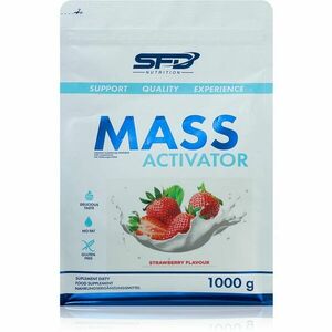 SFD Nutrition Mass Activator podpora tvorby svalové hmoty příchuť Strawberry 1000 g obraz