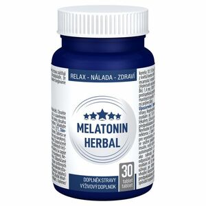 CLINICAL Melatonin herbal 30 tablet obraz