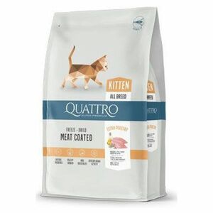 QUATTRO Dry Premium all Breed Kitten drůbež granule pro koťata 1, 5 kg obraz