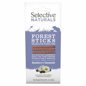 SUPREME Selective naturals snack forest sticks ostružiny a heřmánek 60 g obraz