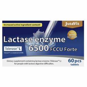 JUTAVIT Laktáza enzym 6500 FCCU forte 60 tablet obraz