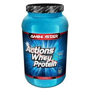 AMINOSTAR Whey protein actions 65% příchuť vanilka 2000 g obraz