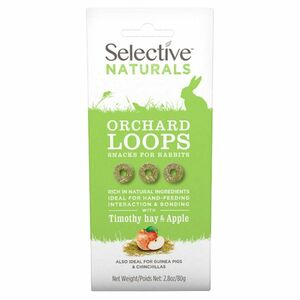 SUPREME Selective naturals snack orchard loops bojínek s jablkem 80 g obraz