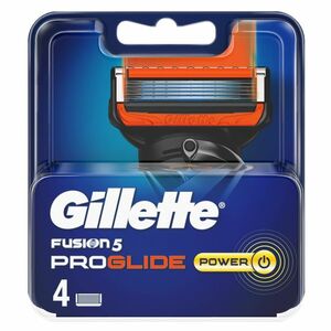 GILLETTE Fusion ProGlide Power náhradní hlavice pro muže 4 ks obraz