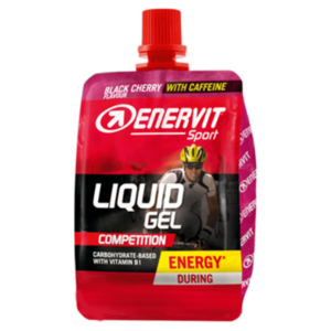 ENERVIT Liquid gel competition s kofeinem příchuť višeň 60 ml obraz