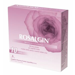 Rosalgin 500 mg, granule pro vaginální roztok, sáčky 10 ks obraz