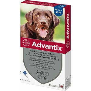 Advantix pro psy spot-on nad 25 kg 4 x 4 ml obraz
