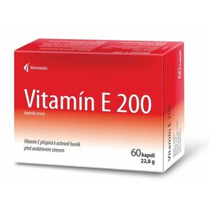 Noventis Vitamín E 200 60 kapslí obraz