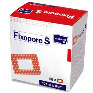 Fixopore S ovál 6.5x9.5cm - sterilní náplast 50 ks obraz