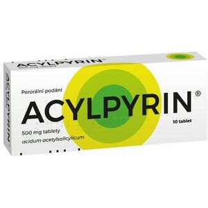 Acylpyrin 500 mg 10 tablet obraz