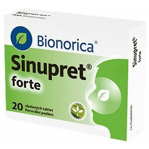 Sinupret Forte 20 tablet obraz