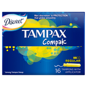 Tampax DH tampóny Compak Economy Regular 16 ks obraz